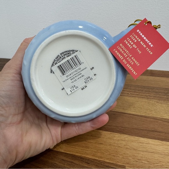 NWT Starbucks Lunar New Year 2025 Mug - Year of the Snake - Ceramic - 14 fl oz - Picture 4 of 6